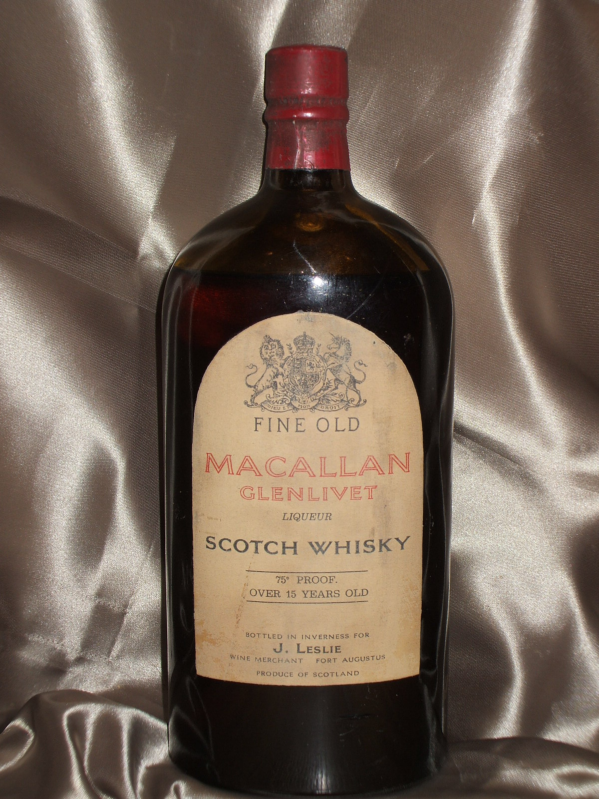 Macallan 1911 Jhon Leslie